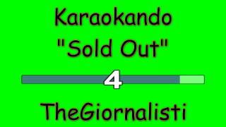 Karaoke Italiano - Sold Out - Thegiornalisti ( Testo )