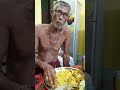 Old Man Eating Chicken With Rice Grandpa Kitchen Shorts