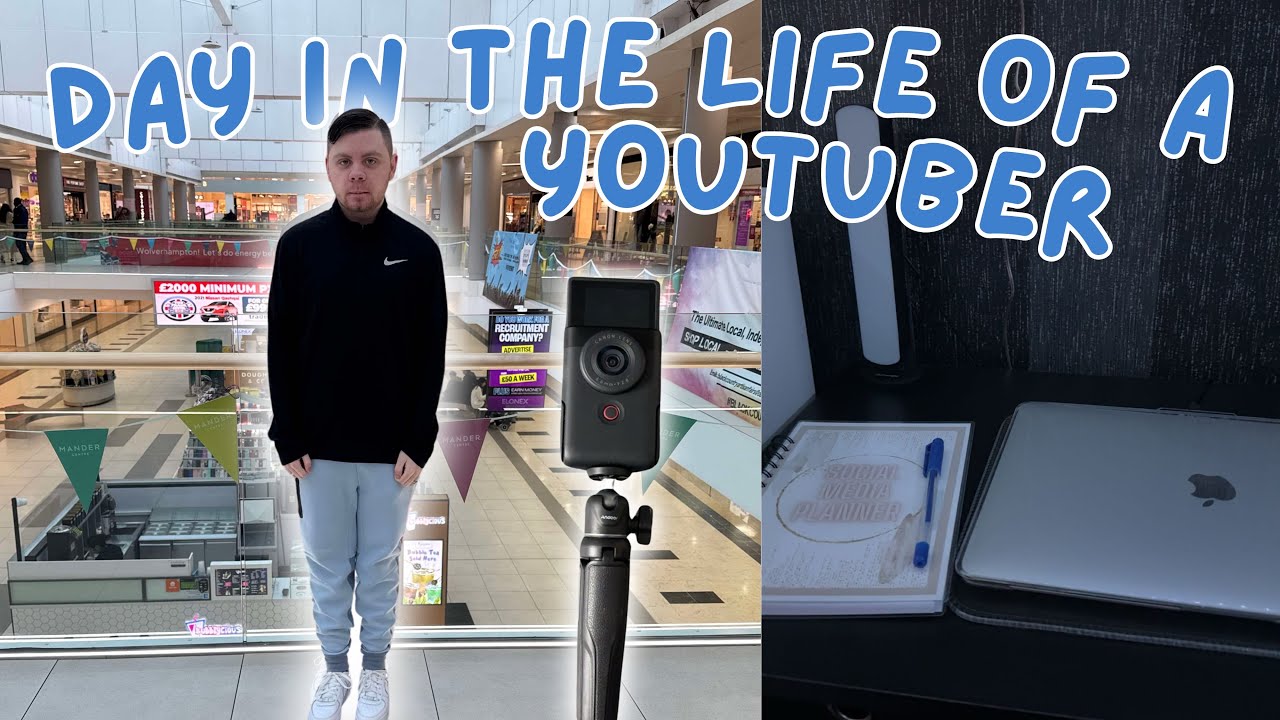 A DAY IN THE LIFE OF A YOUTUBER