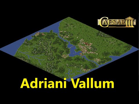 Caesar 3 Augustus - custom map Adriani Vallum