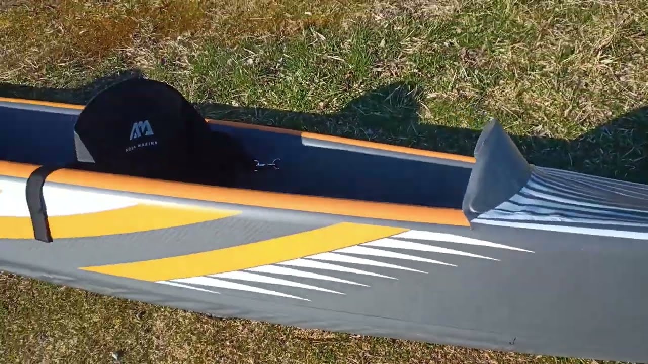 aqua marina tomahawk air k 440 Kayak ,unbox ,review and test
