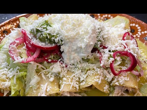 Cómo Preparar Receta de Enchiladas Verdes Sorprendió a Mis hijos! Receta de Almuerzo oh Merienda