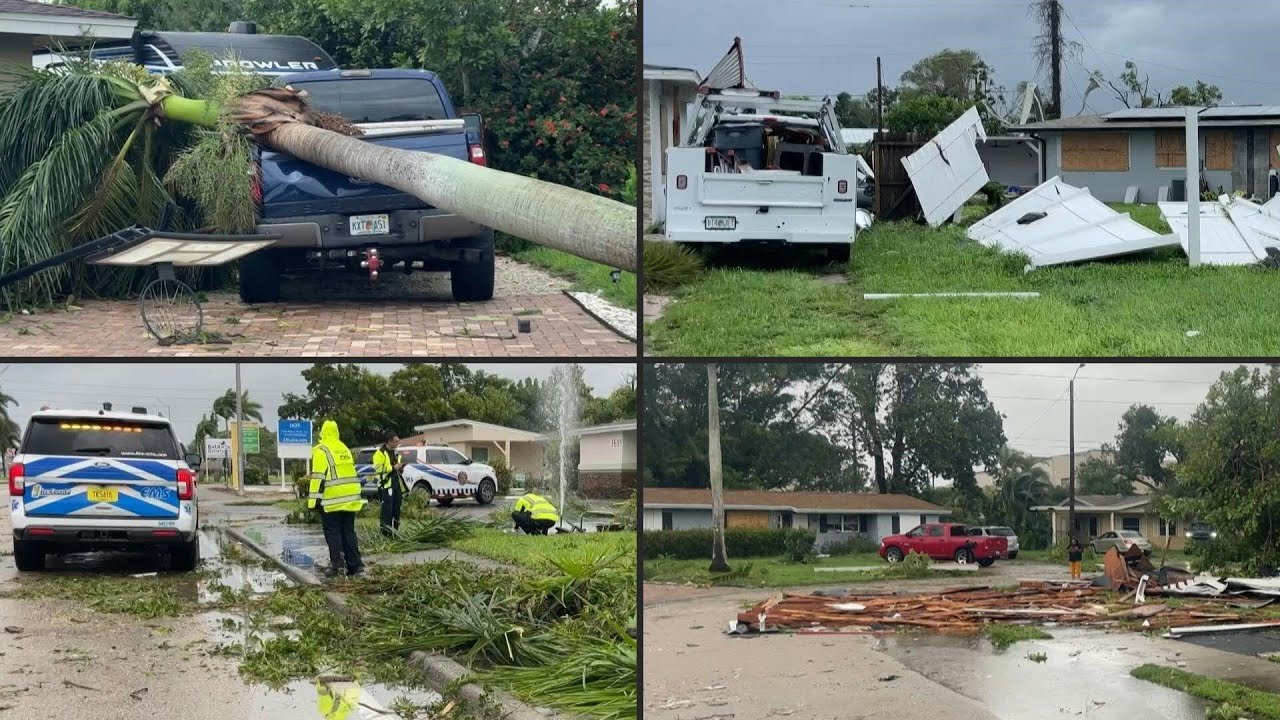 Furacão Milton deixa 2,8 milhões de casas sem luz na Flórida | AFP