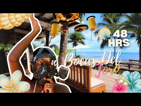 48 Hrs In Bocas Del Toro, PANAMA 🌺🌊🥘