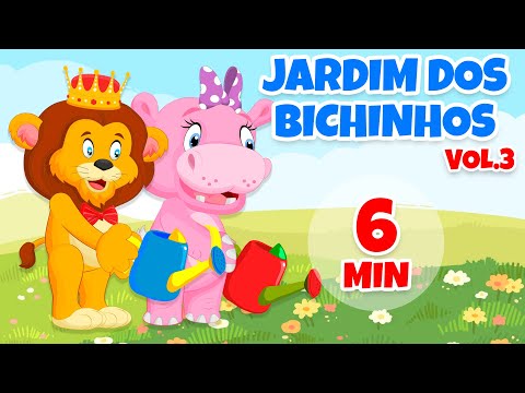 Jardim dos Bichinhos Vol. 3 - Giramille 6 min | Desenho Animado Musical