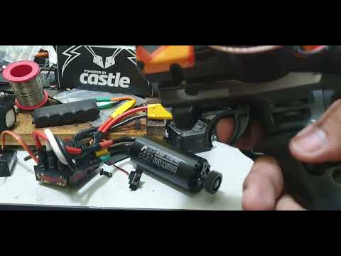calibrate castle esc and futaba 4pksr. 华语