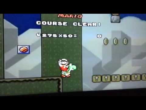 Super Mario World weird glitch