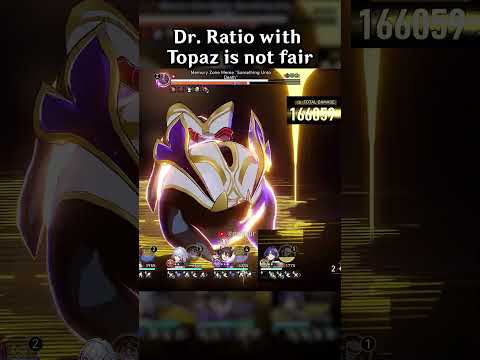 DR. RATIO WITH TOPAZ IS NOT FAIR