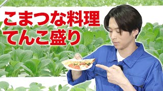 アレンジ料理も豊富！家庭でもお馴染みの野菜が登場！！