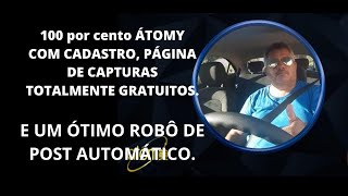 100 por cento TOMY com cadastros, pginas de capturas  gratuitos. E um timo ROB .