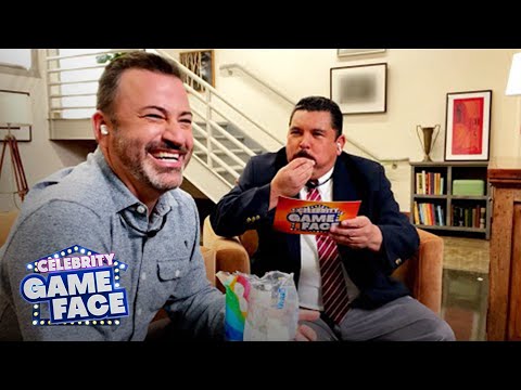 Jimmy Kimmel & Guillermo DOMINATE at Chubby Bunny | Celebrity Game Face | E!