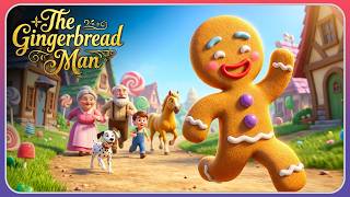 The Gingerbread Man - A Magical Retelling of the Runaway Cookie Chase | Bedtime Fairy Tales MQDEFAULT Thumbnail