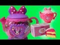Minnie Mouse Bowtique Tea Playset Disney Junior Mickey Mouse Toys Juego de Té Plastilina