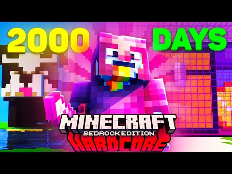 2000 Days In Minecraft Bedrock Hardcore [FULL MOVIE]