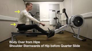 Rowing: Lower Back Posture - Full Stroke