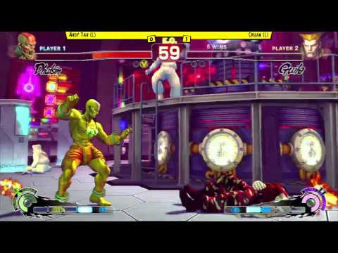 Comic Fiesta 2014: Andy Tan (Rolento/Dhalsim/Sagat) VS Chuan (Guile/Fei Long) Grand finals