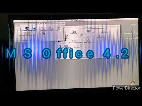 Fusion Mac68k emulator productivity software on Amiga 1200 with Vampire v1200 core 2.15