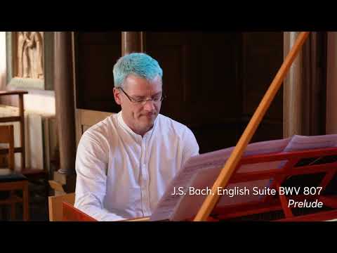 J.S. Bach - Suite BWV 807,  Prelude - Raphaël COLLIGNON, harpsichord
