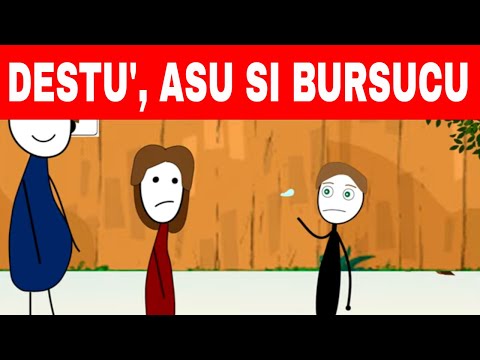 Destu, Asu si Bursucu - Povesti din Copilarie