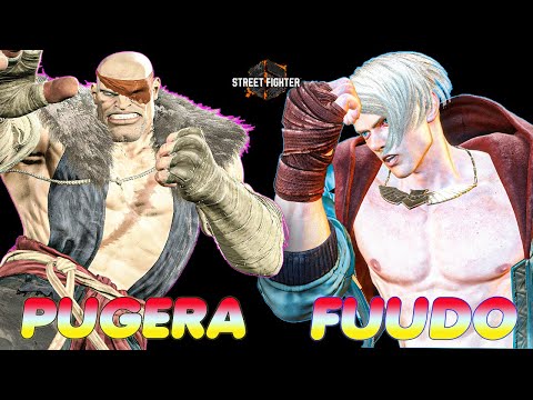 SF6 🔥 PUGERA  (SAGAT)  VS  FUUDO (ED) 🔥 SF6 DLC High-Level Replays