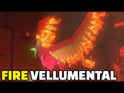 Paper Mario: The Origami King | Fire Vellumental Boss Fight