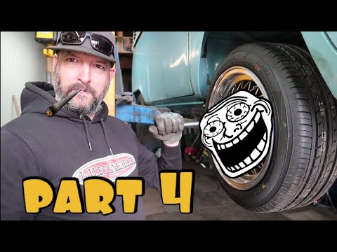 The Applepicker VW T2a Bus.Felgen Fahrwerk und er dreht durch.BayWindow Bus T1 T2 T3