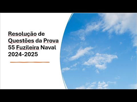 Resolução da Questão 47 Fuzileiro Naval (2024-2025) - Matemática