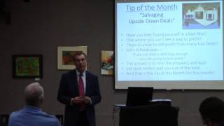 Tip of the Month "Salvaging Upside Down Deals" by Dennis Henson