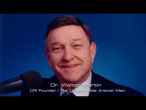 Existence of God (Side 1) - Dr. Walter Martin