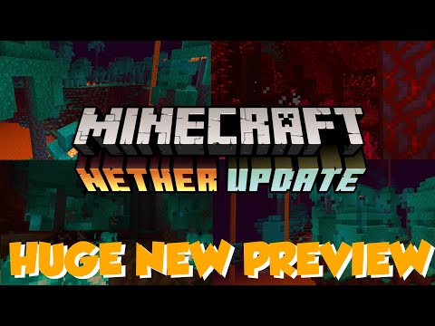 Massive Nether Update Preview... And Secrets (1.16)