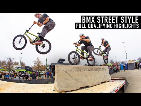 FULL QUALIFYING HIGHLIGHTS - BMX STREET STYLE 2021