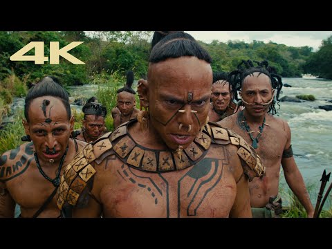 APOCALYPTO (2006) - Waterfall Leap - 4K