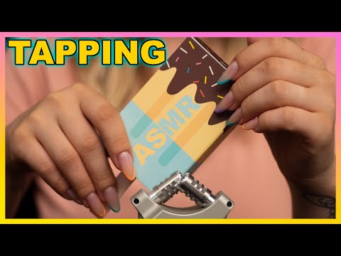 ASMR Tapping (No Talking) 1 Hour Long Nails for Sleep