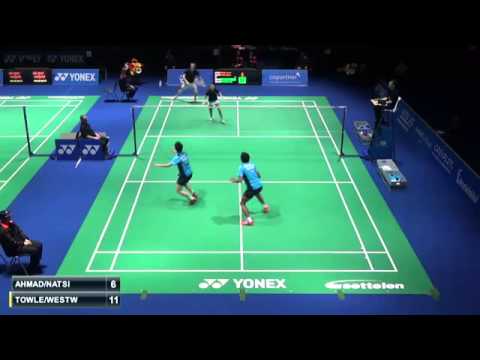R16 2015 Swiss Open Badminton Tontowi Ahmad Liliyana Natsir vs Harley TOWLER Emily WESTWOOD