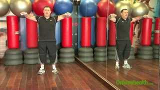 Exercises Without Equipments Lateral Raise Exercise in Hindi - बिना उपकरण के व्‍यायाम लेटरल रेज़ एक्‍सर्साइज़