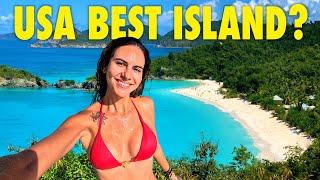 THE MOST BEAUTIFUL ISLAND IN THE U.S? 🇻🇮 ST. JOHN (USVI)
