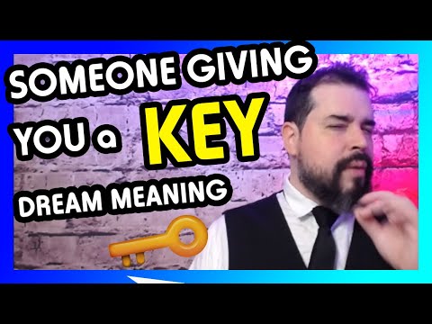 😴 Someone Giving You A Key In A Dream Meaning | #Dream Meanings 😴