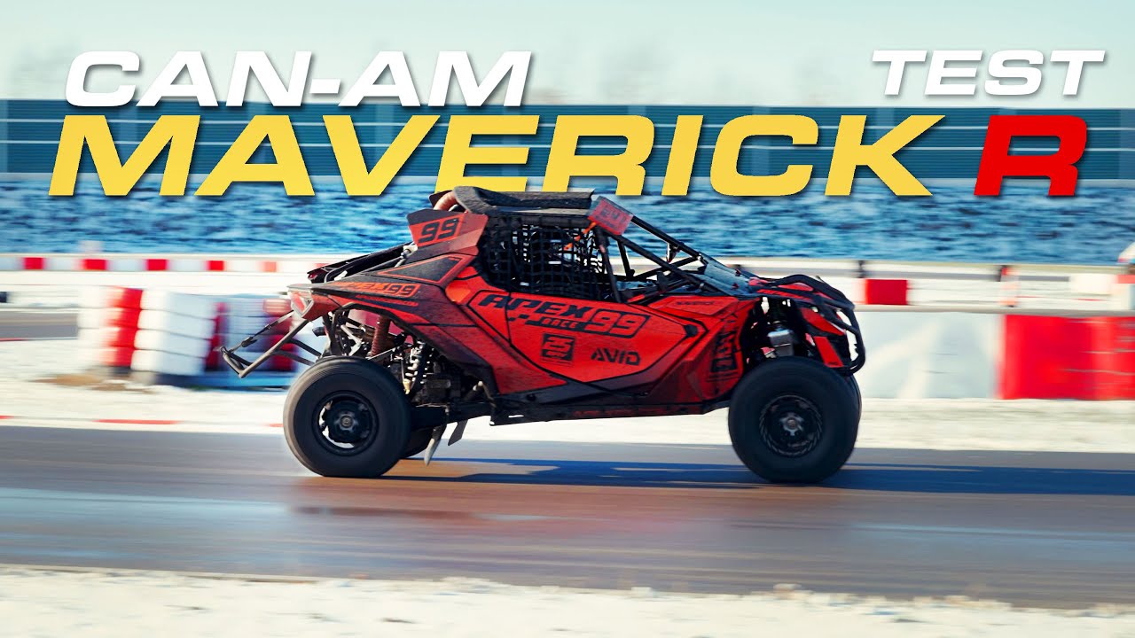 Test Can-Am Maverick R program skrzyni na torze w Biłgoraju