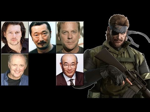 Characters Voice Comparison - "Big Boss"