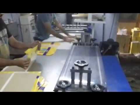 Hard case making machine auto folding