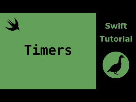 Swift Tutorial: Timers (scheduledTimer, repeating timer, #selector, @objc func, block, invalidate())