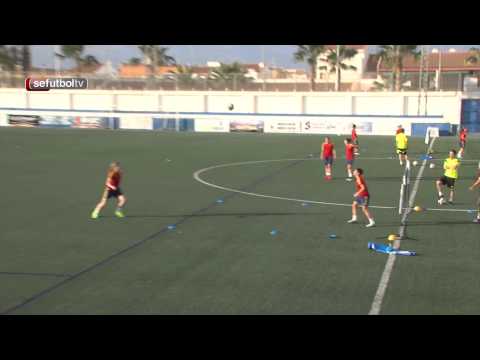 Disfruta con las imágenes del primer entrenamiento de España en San Pedro del Pinatar