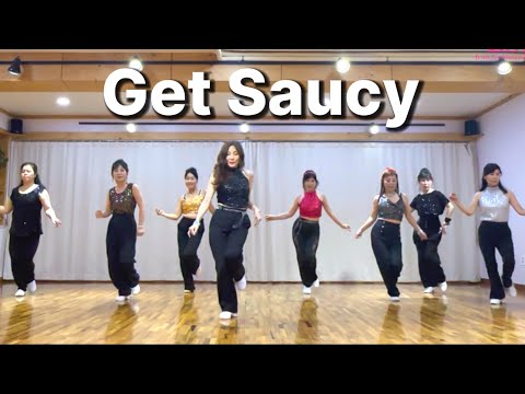 Get Saucy Linedance/ Improver/ 겟 쏘시 라인댄스/ JLDK