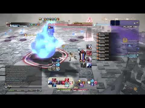 Palace of The Dead Floor 190 Red Mage Boss Solo RDM POTD