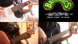 Battletoads In Battlemaniacs - Bonus Stage 1 & Last Battle (Guitar And Bass Cover) (By Murilo)