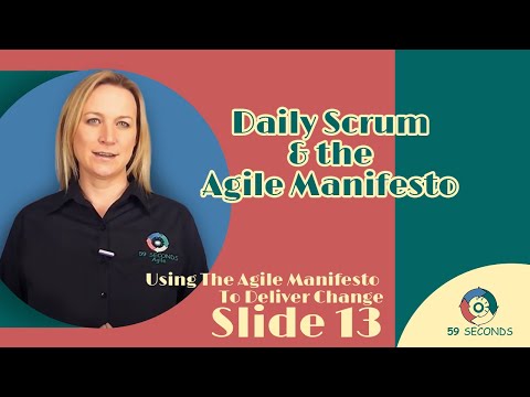 Daily Scrum and the Agile Manifesto