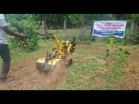 Kisankraft KK IC 350D Agricultural Diesel Inter Cultivator, For Agriculture