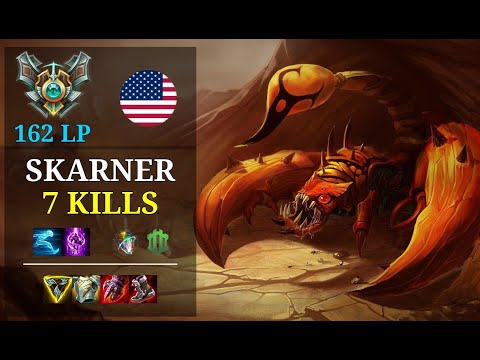 Skarner Top vs Riven - 7 kills - Mérthos NA Master (162 LP) Patch 11.3