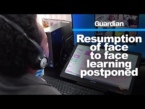 Resumption of face to face learning postponed