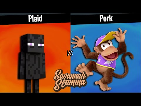 Savannah Slamma 80 WINNERS SEMIS - Plaid (Steve) vs. Pork (Diddy Kong)